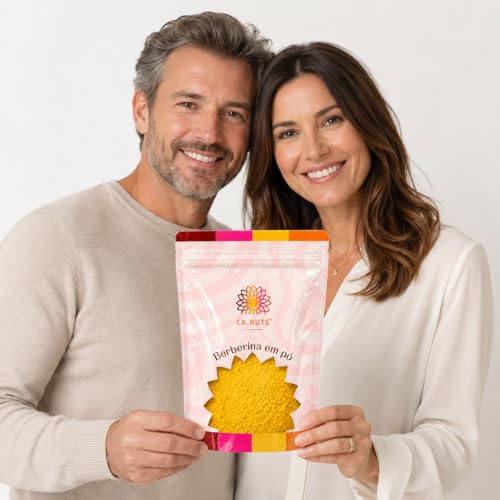 Berberina em Pó Pura Berberis Vulgaris HCL Alta Concentrado | Suplemento Natural Premium (100g)