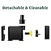 Ideashop Submersible Pump, Water Pump, Water Fountain Pump 90 GPH(350L/H, 4W) Portable Water Pump Mini Water Pump for Pond, Statuary, Aquarium, Fish Tank Fountain with 5.9ft(1.8m) Power Cord (Black)