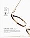 TIJN Vintage Round Clear Glasses Non-Prescription Eyeglasses Frames for Women Men,Oversized Metal Oval Eyewear(Tortoise)