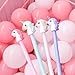JeVenis Set of 5 Unicorn Pens Unicorn Pen Set Unicorn Ballpoint Pens Unicorn Pencil Pouch Bags for Party Office Gift