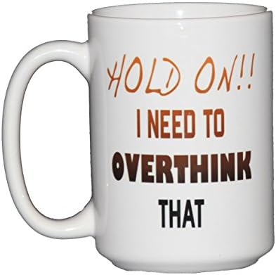 Coffee Mugs for Nerds, Geeks, and Board Game Enthusiasts (Overthink about it)
