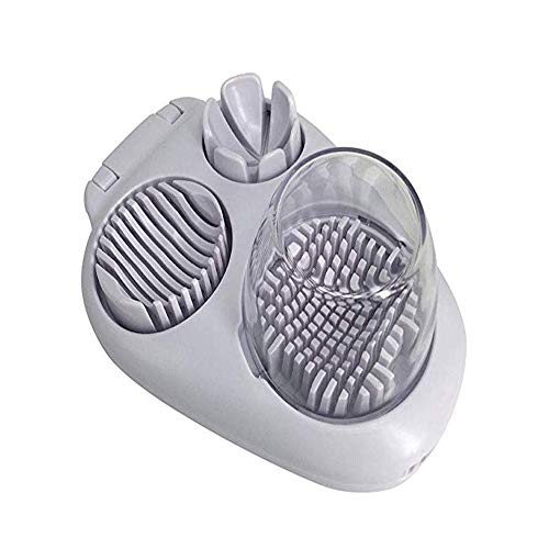 Multi-Boiled Egg Slicers 3 In 1 Egg Slicer Cutter,Wedging Eggs Slicer Multifunctional Kitchen Tool Stainless Steel Slicing Egg Slicer and Wedger Dual Egg Dicer Salad Slicer