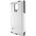 OTTERBOX Samsung Galaxy Note 4 Case Commuter Series - Retail Packaging - Glacier (White/Gunmetal Grey)