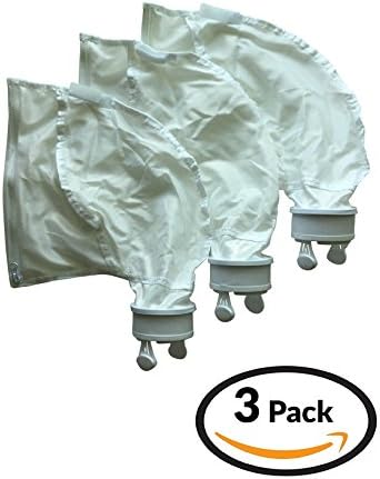 (3 Pack) 280 - 480 All Purpose Zipper Replacement Bag Fits Part K13 Leaf Catcher Pool Vacuum Bag
