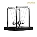 Lamayal Newton’s Cradle Balance Balls, Art in Motion Toys for Kids Adults, Science Physic Psychology Educational Kits Wooden Base
