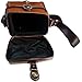 ToJoy Vintage Look Britpop DSLR Camera Bag for Canon Nikon Sony Pentax Red Brown