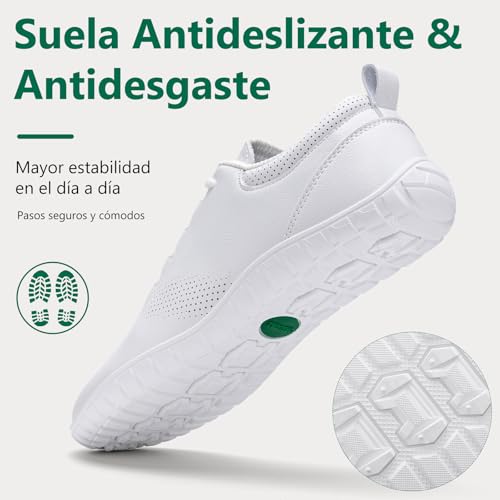 SAGUARO Barefoot Men's Shoes, Lightweight Minimalist Shoes with Wide Toe & Zero Drop for Outdoor Casual Walking, Size 39-48