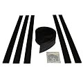 Auto Care Products 54020 20-Feet Garage Door Bottom Seal Kit with Track and Mounting Hardware