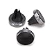 VINIOUS Magnetic Car Mount Holder Cradle with Fast Swift-Snap Technology and Luxury Aluminum Alloy for Smart Phones and Mini Tablets (Grey)