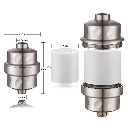 Metal Shower Filter High Output Shower Water Filter Effectively