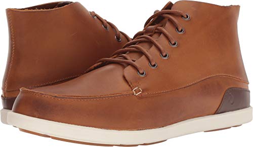 OLUKAI Mens Nalukai Boot Fox/Bone 11.5 D US