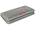 Leantravel Pill Case Organizer for Travel with Passport Wallet, Color Grey, Size Small for 7 Day Travel