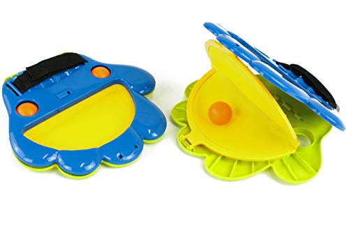 Taylor Toy Pop and Catch Indoor/Outdoor Hand Ping-Pong Launcher - Indoor, Backyard & Beach Game - Kids Catch Game
