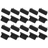 uxcell 20pcs USB Type C Anti Dust Plug, Rubber Dust