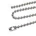 Stainless Steel Ball Chain Necklace - 4.5mm, 36