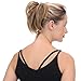 OUBECA Tousled Synthetic Hairpiece Scrunchies Straight Elastic Updo Scrunchy Messy Bun for Women (8TT1133/27)
