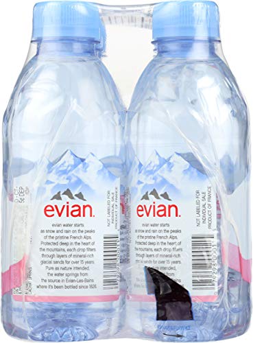 EVIAN, WATER, 6 CT, 11.2 OZ EACH