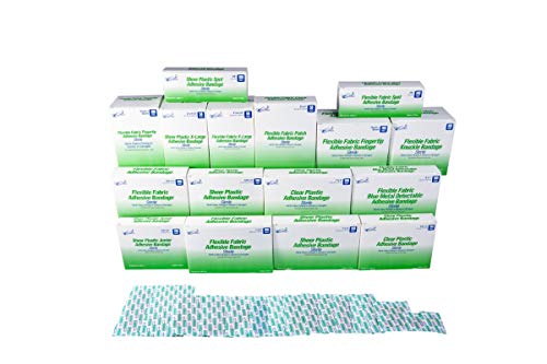 Dynarex Adhesive Fabric Bandage, 1 Inches X 3 Inches Sterile, 100 Count (Pack of 3) - //coolthings.us