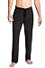 Fishers Finery Men's EcoFabric Jersey Pajama Pant; Soft and Comfortable Black, M
