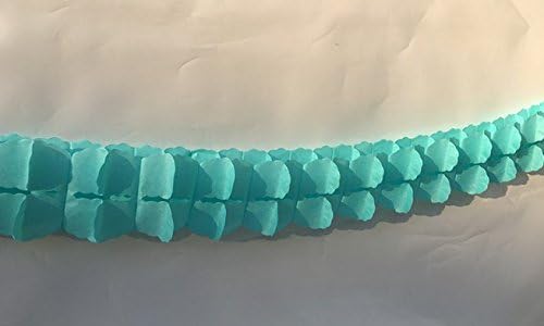 Hanging Garland, Pack of 8 Mint Green Four-Leaf Clover Tissue Paper Garland, Party Streamers for Party Backdrop Party Decorations11 Feet/3M Per Each(Mint Green)
