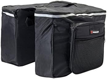 1Pc 25L Black Color Cycling Bicycle bag Bike bicicleta Carry Rear Seat Trunk Bag bike pannier
