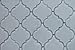 Small Sample - Snow White Arabesque Glass Mosaic Tiles