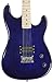 Davison Guitars GTR235 X CSE BLUE Full Size Electric Guitar with Case Strap Pics & Pitch pipe Tuner