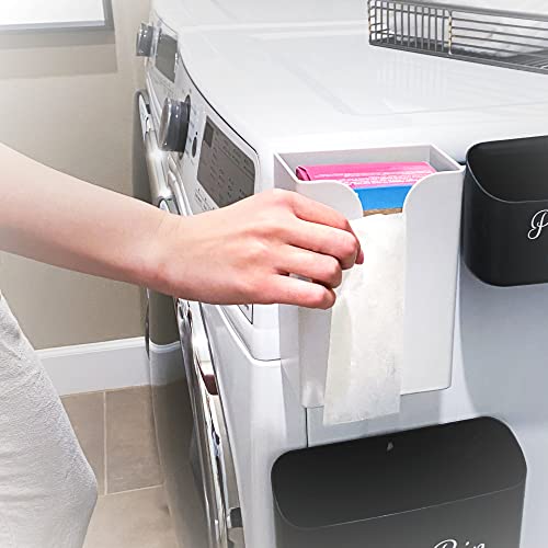 Dryer Sheet Holder Fabric Softener Sheet Dispenser Storage