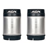 Two New 2.5 Gallon Ball Lock Kegs - Dual Rubber