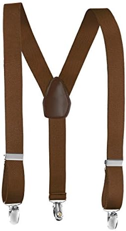 Rob Riverdale Tuxedo Suspenders for Kids Boys and Baby Elastic Fully Adjustable