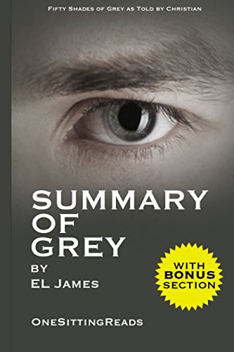 Summary of Grey: Fifty Shades of Grey by EL James - Fifty Shades of Grey as Told by Christian - One Sitting Reads (With Bonus Section)