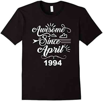 24th Birthday Gifts - Awesome Since April 1994 T-shirt