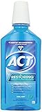 ACT Restoring Mouthwash, Cool Splash Mint, 33.8 oz