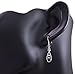 925 Sterling Silver Dangle Hook Earrings Chuvora Jewelry Black Onyx Gemstone Filigree