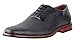 Ferro Aldo Mens Lalo Oxford Dress Shoes | Comfortable Dress Shoes | Formal | Lace-Up | Classic Design | Black 9.5