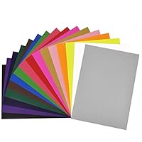 Newcomdigi Heat Transfer Vinyl Sheets Heat Transfer Vinyl 16pcs for T Shirts, Hats, Clothing for Heat Press Machine