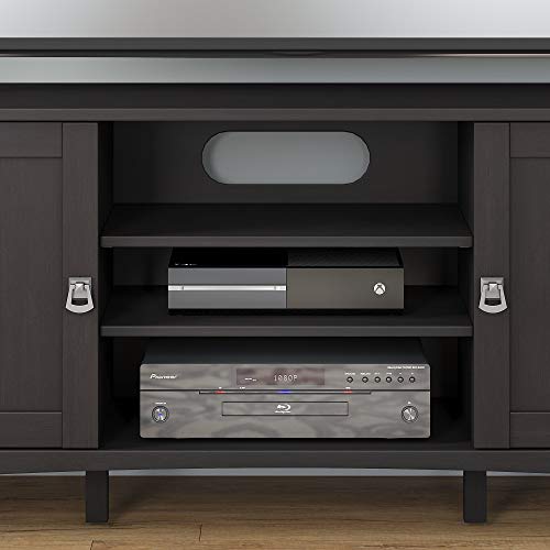 Bush Furniture Salinas Stand for 65 Inch TV, 60W, Vintage Black