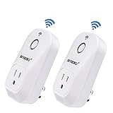 Smart Plug, SKYROKU 701UII Wi-Fi Plug No Hub Required Control Your Devices from Anywhere, Works with Amazon Alexa Echo (2 Pack)