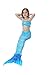 sophiashopping Girl's 3pcs Mermaid Tail Swimmable Princess Bikini Set Swimsuit