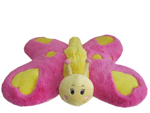 Butterfly Zoopurr Pets 2 In 1 Stuffed Animal And Pillow Extra