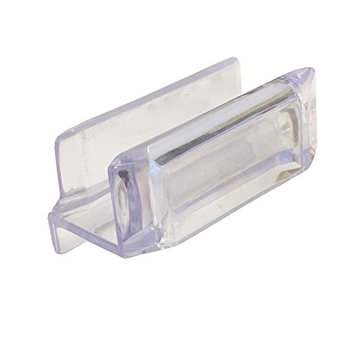 Clear Acrylic Sliding Shower Door Bottom Guide with Screw. Buy Online