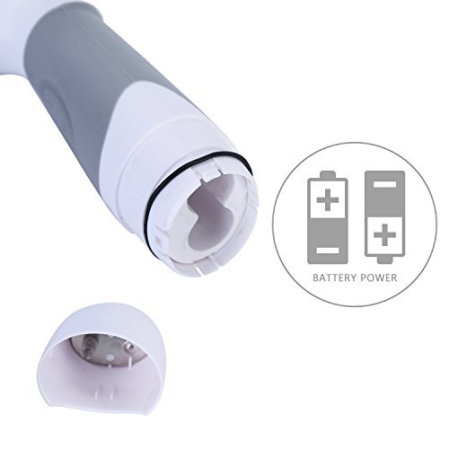 Face Brush, Beaulinks IPX7 Waterproof Facial Cleansing Brush with 4 Brush Heads for Deep Cleansing, Gentle Exfoliating, Removing Blackhead, Massaging for Body Skin Care (White)