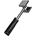 iCooker Meat Tenderizer Stainless Steel Hammer with Rubber Grip Handle