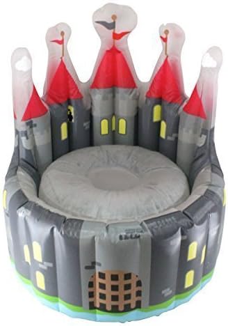 IGGY Inflatable Castle Chair - Grey