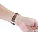 bayite Leather Bands Compatible Fitbit Alta and Alta HR, Chocolate Brown 5.5