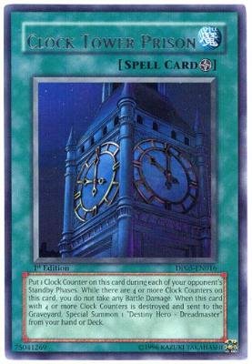 Yu-Gi-Oh! - Clock Tower Prison (DP05-EN016) - Duelist Pack 5 Aster Phoenix - Unlimited Edition - Rare