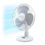 Comfort Zone 12 inch Table Fan with Adjustable