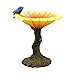 NW Wholesaler 2.5 Inch Miniature polyresin Fairy Garden Flower Birdbath - Supplies, Furniture, Tools, Animals and Accessories for Fairy Gardens