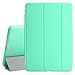 BESDATA Ultra Thin Magnetic Smart Cover (Wake/Sleep Function) & Clear Back Case for iPad Mini 2 / Mini 3 (with Retina Display) + Screen Protector + Cleaning Cloth + Stylus (Mint Green)