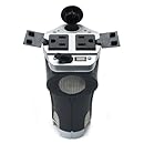 PowerDrive RPPI200C 200-Watt DC to AC Power Inverter with Cup Holder Design, USB Port, and 2 AC Outlets